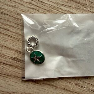 Green Starfish Charm Pendant